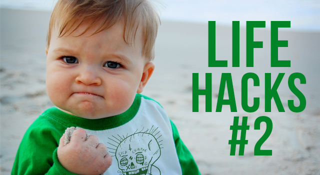 life hacks banner