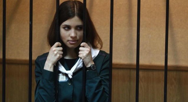 Pussy Riot S Nadezhda Tolokonnikova Goes On Hunger Strike