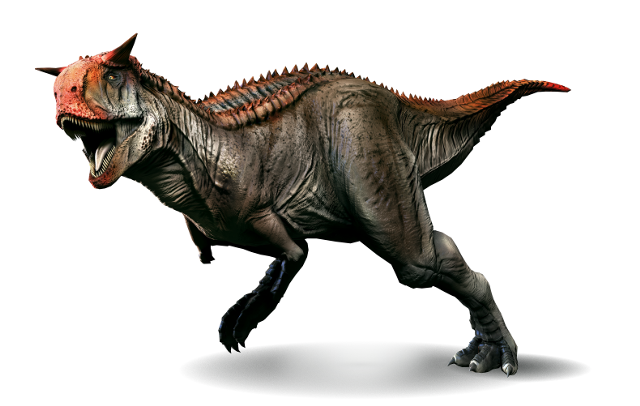 Dinosaur - Weirdest Strangest Coolest - carnotaurus - coloured