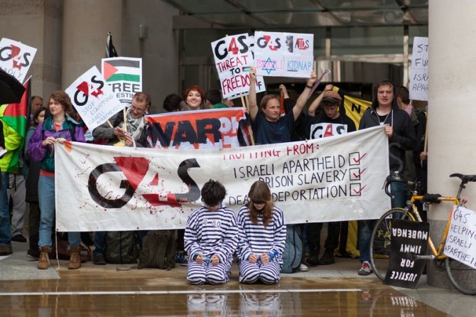 G4S Protest