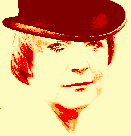 Hipster Merkel clockwork orange