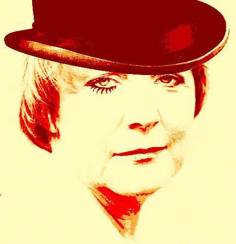 Hipster Merkel clockwork orange