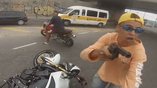 Man Gets Shot Hijacking Bike