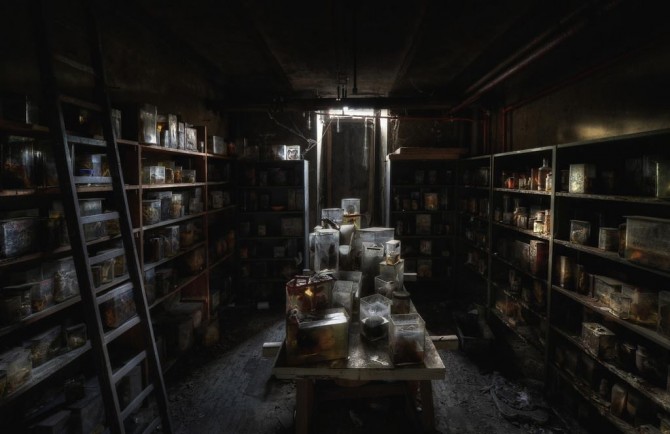 Niki Feijen - UrBex - Abandoned Buildings - Horror Labs