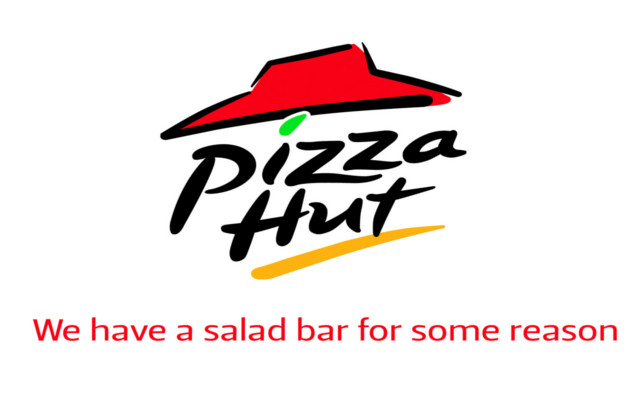 Pizza Hut Honest Slogan
