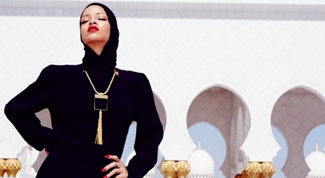 Rihanna Mosque Photoshoot