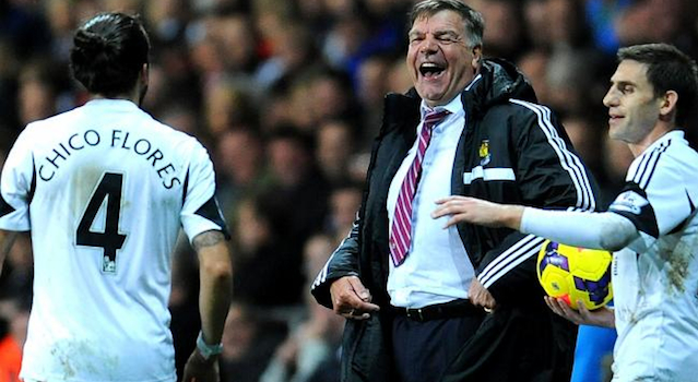 Sam Allardyce Chico FloresSam Allardyce Chico Flores