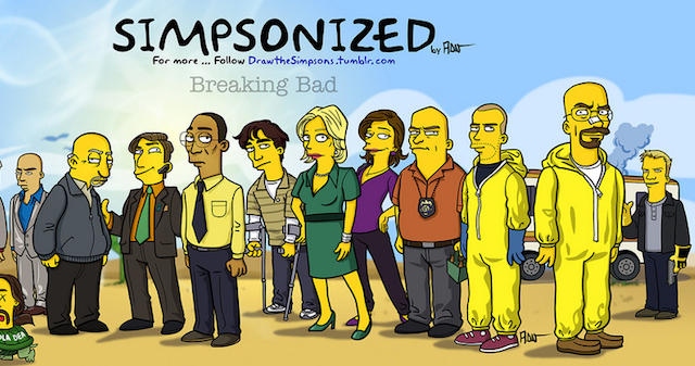 Simpsons Breaking Bad