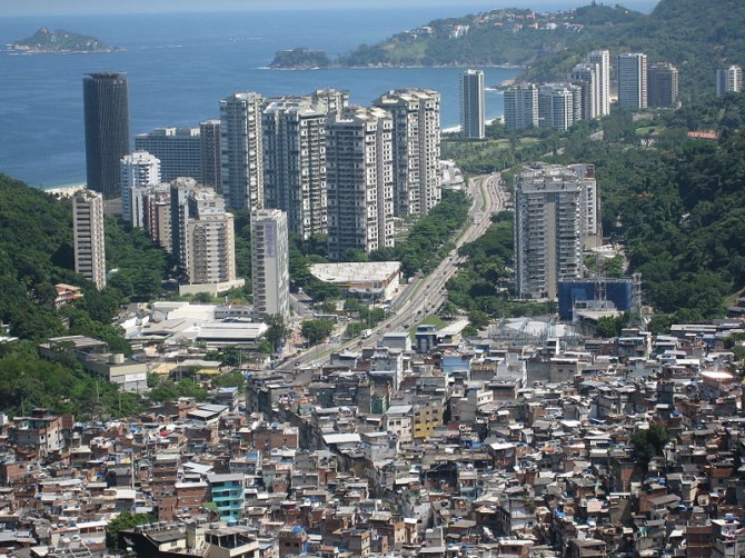 Slum - Brazil Rochina
