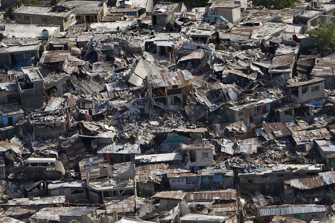 Slum - Haiti Earthquake Damage