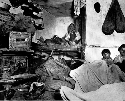 Slum - New York 1890