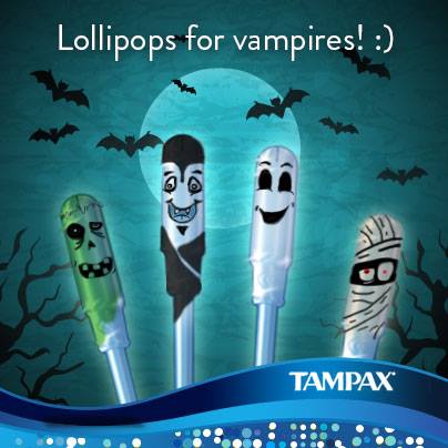 TAmpax Halloween Advert