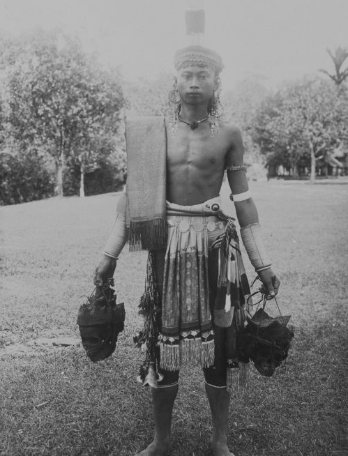 Tribe - Dayak - Head Hunters - With Skulls