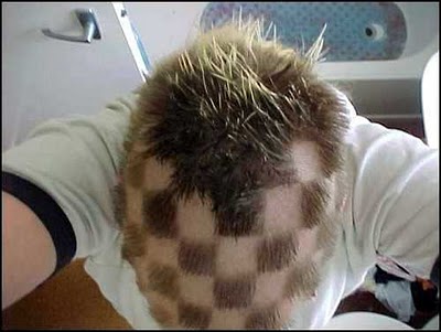 Worst Hair Cut Ever - Terrible Hair Style - Chequer