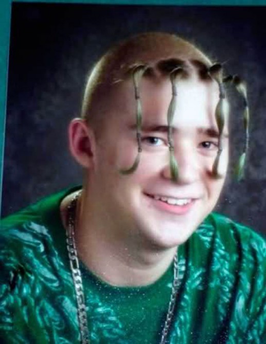 Worst Hair Cut Ever - Terrible Hair Style - Coal Chamber