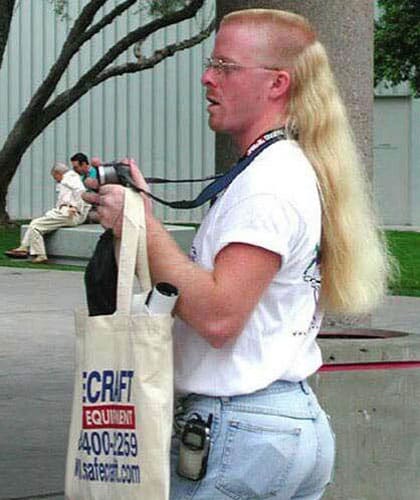 Worst Hair Cut Ever - Terrible Hair Style - Mullet 2