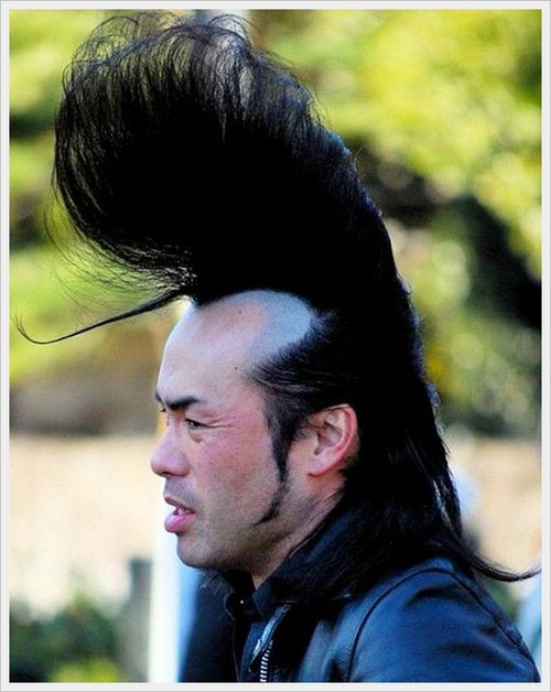 Worst Hair Cut Ever - Terrible Hair Style - Oriental Elvis