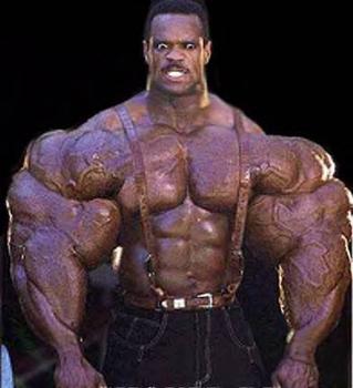 disconcertingly hench guy