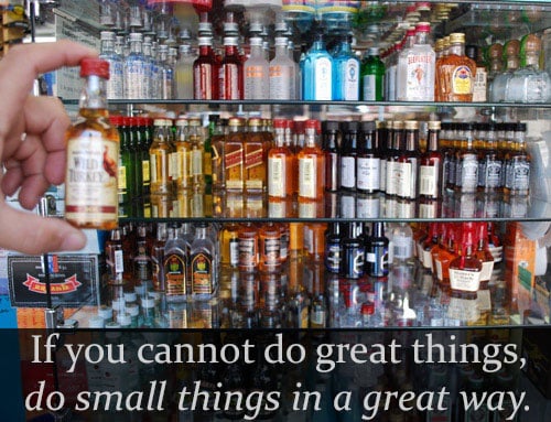 drinking small things