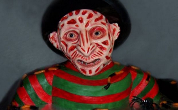 freddy kruger cake