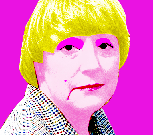 Angela Merkel auf Borkum