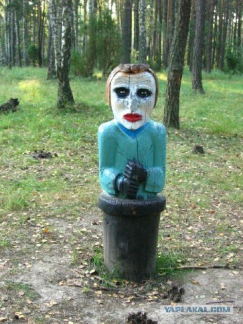 Awesome Photos From Russia With Love - Play ground weird joker