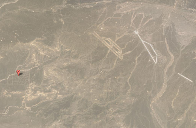 China - Google Earth - Weird Lines - High Elevation