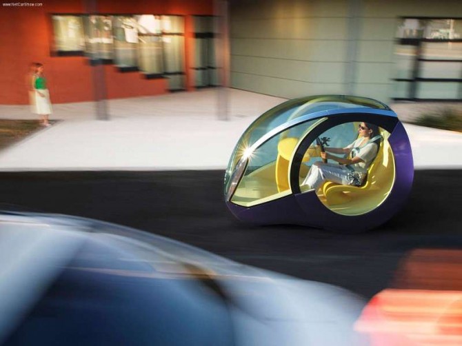 Concept Cars - Peugeot Moovie Concept Car Driver
