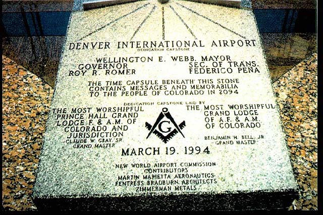 Denver International Airport Conspiracy - Art - Masons