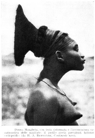 Mangbetu Tribe - Woman Profile