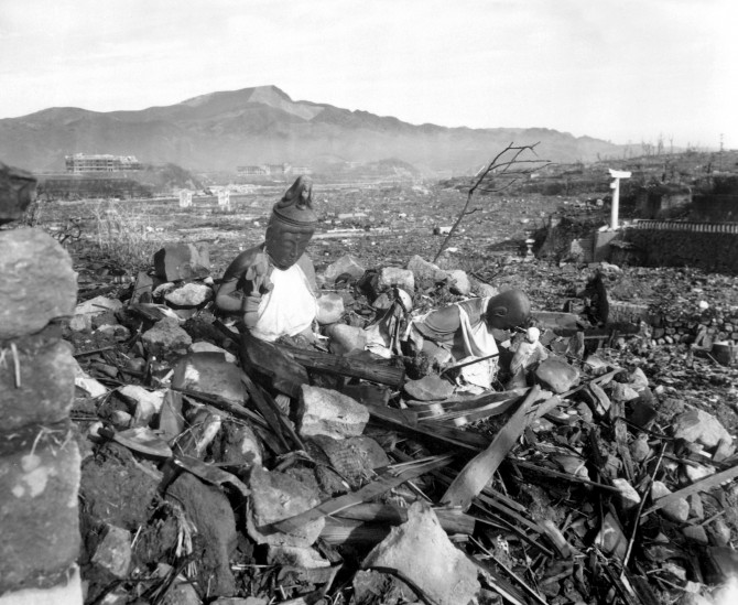 Nagasaki - Temple Destroyed