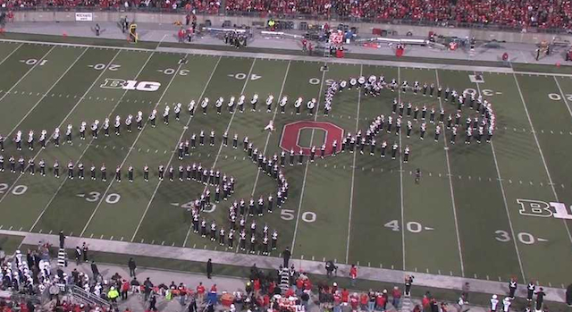 Ohio State Marching Band Dinosaur