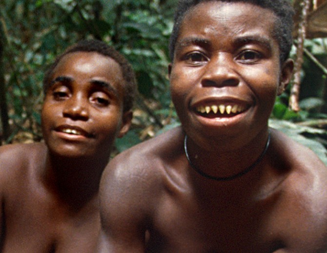 Pygmy Tribe - Africa - Central African Republic - Bayanga Woman - Sharpened Teeth