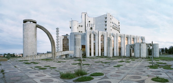 Soviet Architecture - Fyodor Dostoevsky Novgorod Theater, Russia