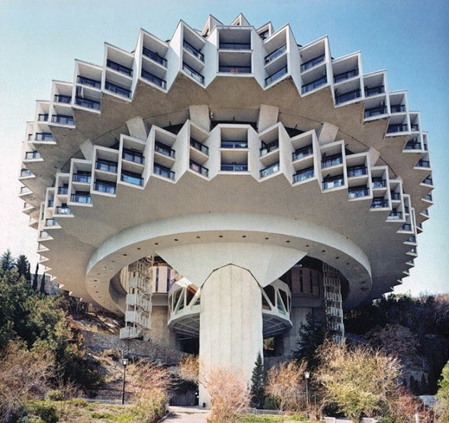 Soviet Architecture - Pension Friendship, Yalta, Ukraine