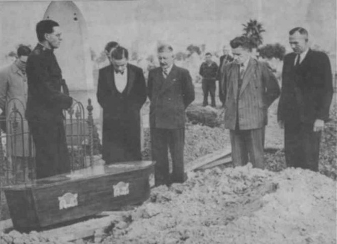 The Somerton Man - Taman Shud - Funeral