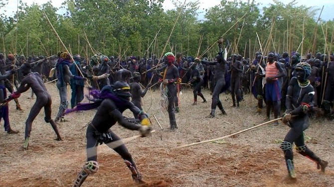 Tribes - Surma - Ethiopia - Stick Fight 2