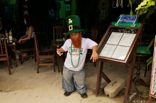 Weird Theme Restaurant - Hobbits - Phillipines - St Patricks Day