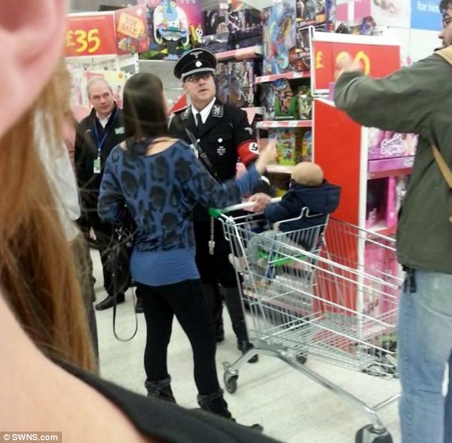 nazi-in-asda-cambridge