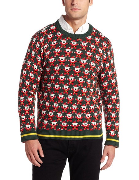 8 Bit Santa Christmas Jumper