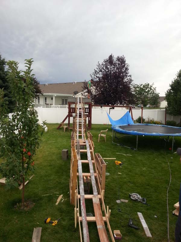 Backyard Rollercoaster 3