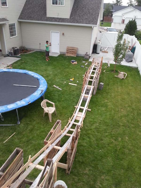 Backyard Rollercoaster 4