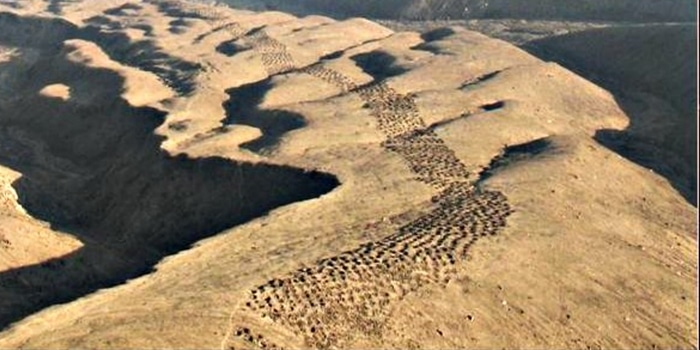 The Mysterious “Band Of Holes” In Peru