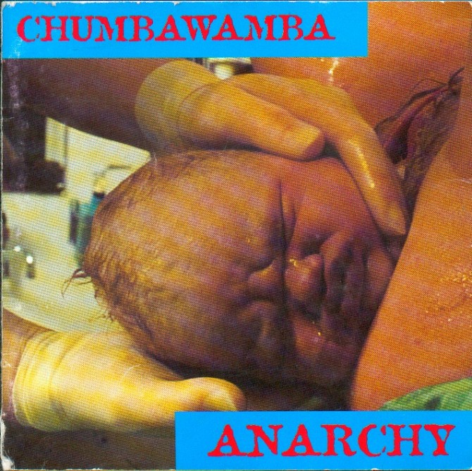 Banned Album Cover Art - Chumbawamba, ‘Anarchy’ (1994) - original