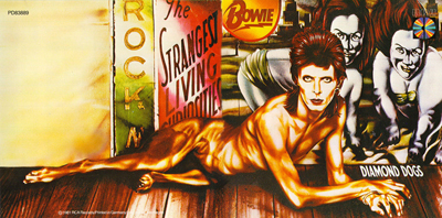 Banned Album Cover Art - David Bowie - Diamond Dogs (1974) - remake