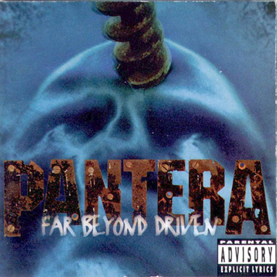 Banned Album Cover Art - Pantera - Far Beyond Driven (1994) - remake