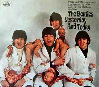 Banned Album Cover Art - The Beatles - Yesterday and Today (1966) - Original