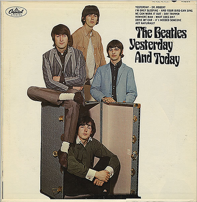 Banned Album Cover Art - The Beatles - Yesterday and Today (1966) - Updated