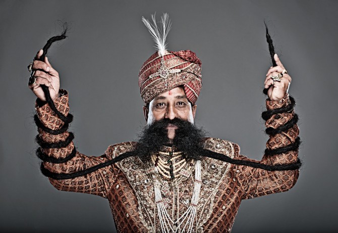 Longest Weirdest Things - Ram Singh Chauhan moustache