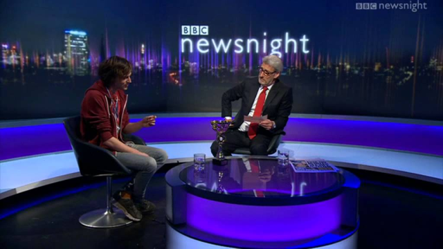 Memory Champion Newsnight